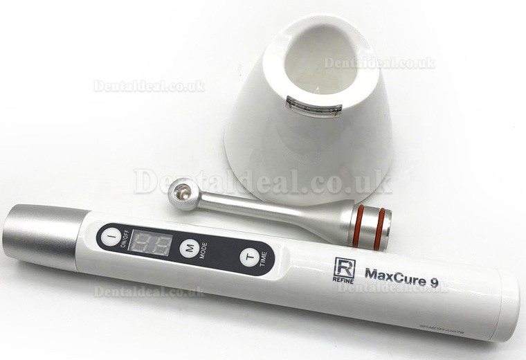 Refine MaxCure9 Coreless Dental LED Curing Lampe Broad-spectrum Curing Light